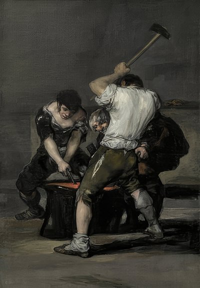 Smia. Rundt 1815-20 av Francisco de Goya