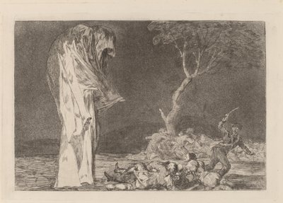 Fryktens dårskap av Francisco de Goya