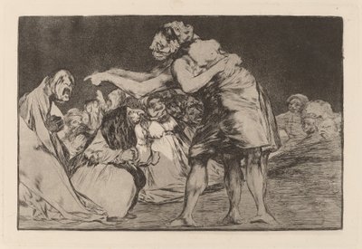 Uordnet dårskap av Francisco de Goya