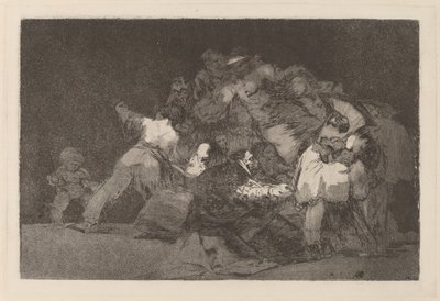 Uensartet generell (General Folly) av Francisco de Goya