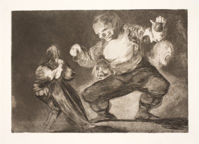 Fool (Etter lasten kommer horkaren) av Francisco de Goya