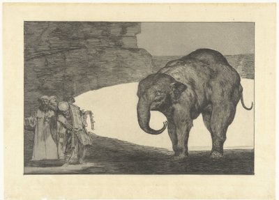 Udyrets dårskap Forakt bestia Los Disparates (The follies) (serietittel) Los Proverbios (Ordspråkene) (serietittel) av Francisco de Goya
