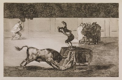 Nok en gal handling på samme arena av Francisco de Goya