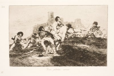 De kan fortsatt være nyttige (24) av Francisco de Goya