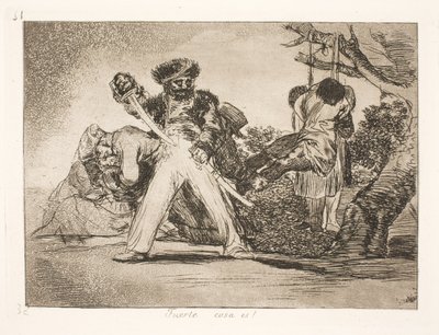 Et skifterettsmiddel (31) av Francisco de Goya