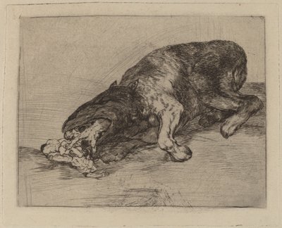 Heftig monster! (Helt monster!) av Francisco de Goya