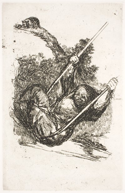 Heks i sving av Francisco de Goya