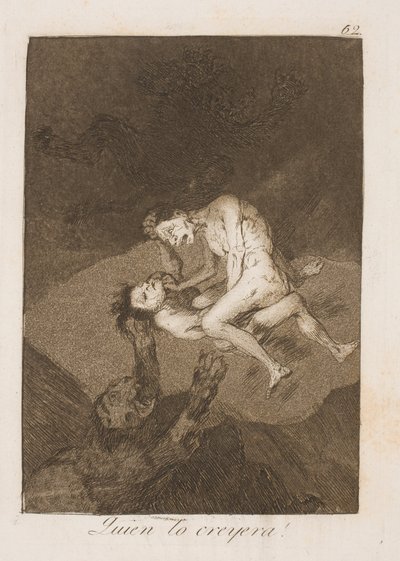 Hvem skulle tro det! av Francisco de Goya