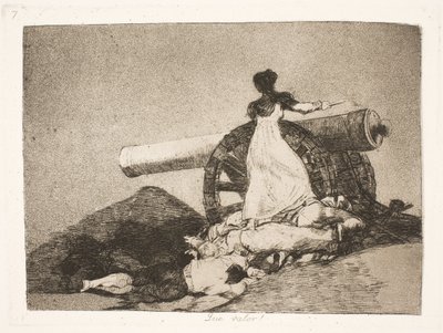 Hvilket heltemot! (7) av Francisco de Goya