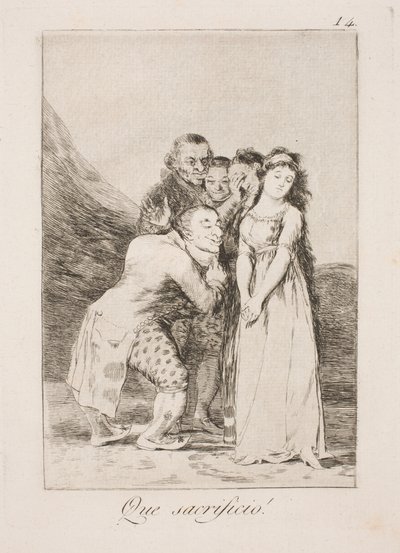 For et offer av Francisco de Goya