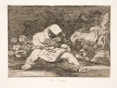 Hvilken galskap! (68) av Francisco de Goya