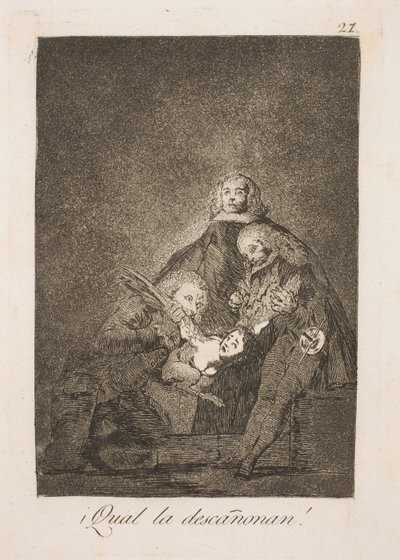 Hvor de plukker henne av Francisco de Goya