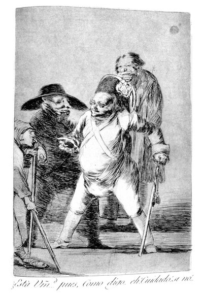 Er dette Deres eksellense, 1799 av Francisco de Goya