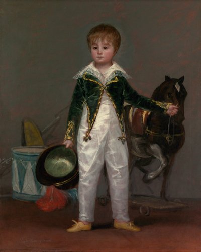 José Costa y Bonells (død 1870), kalt Pepito, ca. 1810 av Francisco de Goya