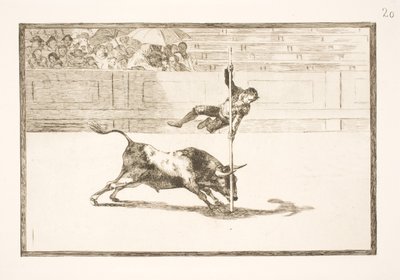 Juanito Apiñanis smidighet og vågemot i Madrid-arenaen av Francisco de Goya