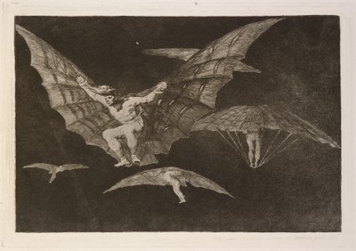 Modo de volar (A Way of Flying) av Francisco de Goya