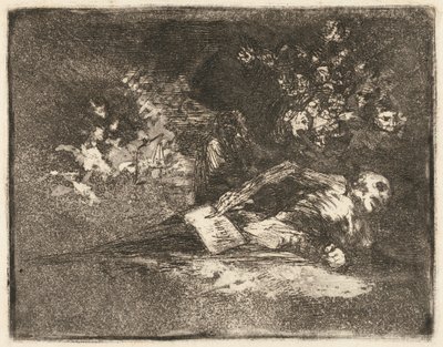 Nada (ingenting) av Francisco de Goya