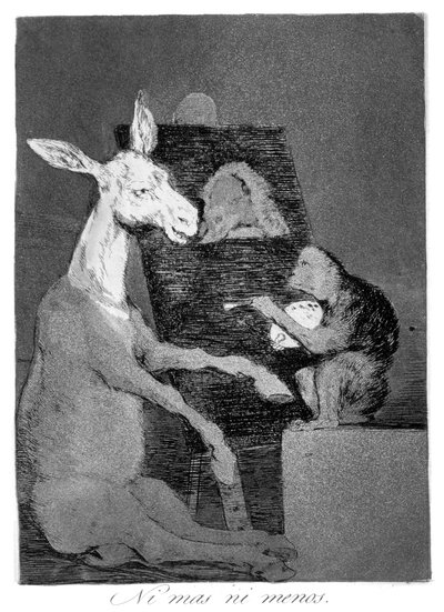 Verken mer eller mindre, 1799 av Francisco de Goya