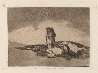 No Hay Quien Los Socorra (Ingen kan hjelpe dem) av Francisco de Goya