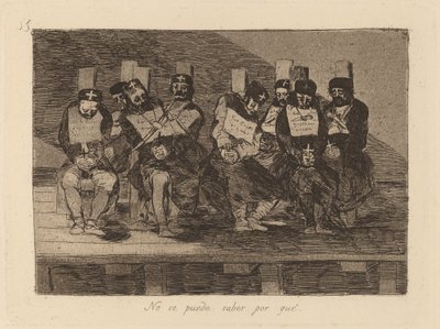 Kan ikke fortelle hvorfor (Man kan ikke fortelle hvorfor) av Francisco de Goya