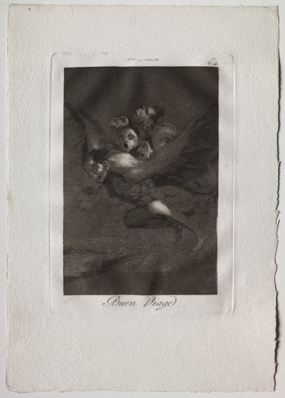 Åtti Caprices: Bon Voyage av Francisco de Goya