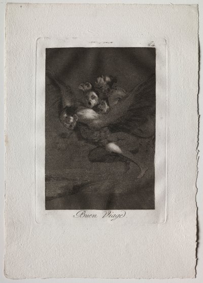 Åtti Caprices: Bon Voyage, 1793-1798. av Francisco de Goya