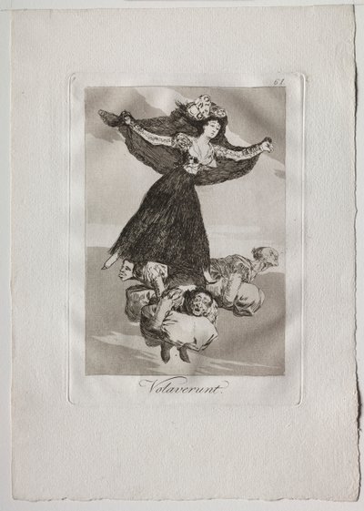 Åtti Caprices: Volaverunt, 1793-1798. av Francisco de Goya