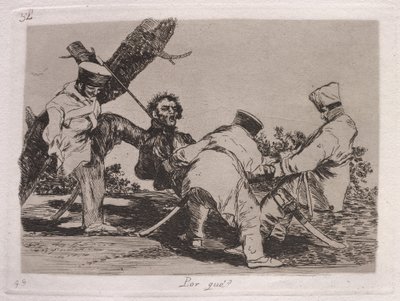 Fordi? (Hvorfor?) av Francisco de Goya