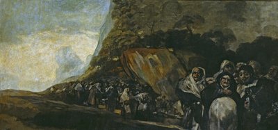Prosesjon av Det hellige kontor av Francisco de Goya