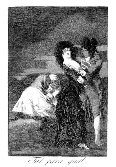 Dronning Maria Luisa Teresa av Parma, Spanias statsminister, 1799 av Francisco de Goya