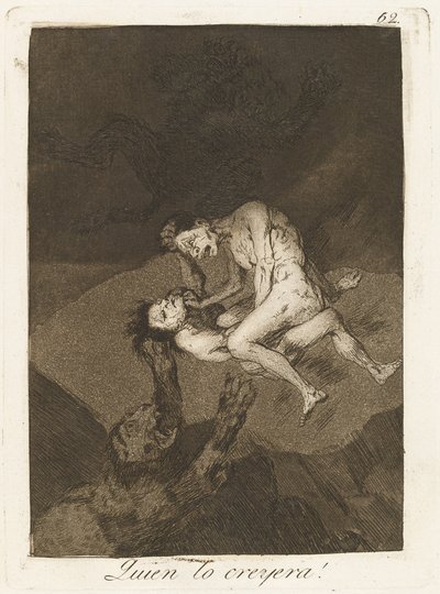 Quien lo creyera! (Hvem hadde trodd det!) av Francisco de Goya