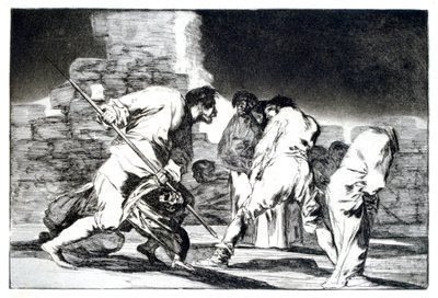 Riddle of Fury, 1819-1823 av Francisco de Goya