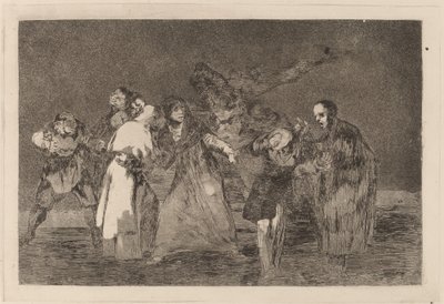 De helbreder stikk, men ikke vonde ord (sår leges raskere enn forhastede ord) av Francisco de Goya