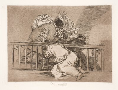 Slik skjedde det (47) av Francisco de Goya