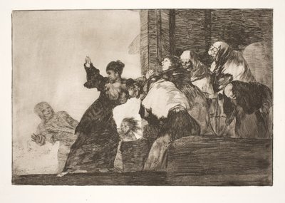 Measly Folly (to hoder er bedre enn ett) av Francisco de Goya