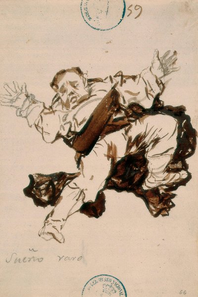 Merkelig drøm av Francisco de Goya