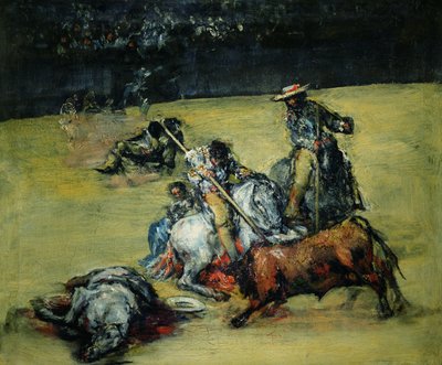 Tyrefekten, ca. 1825 av Francisco de Goya