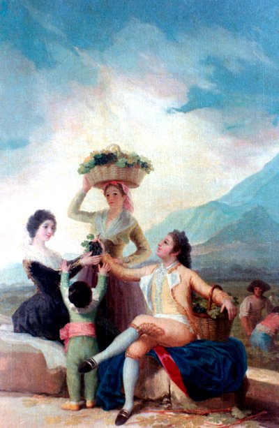 Druehøsten, 1786-1787 av Francisco de Goya