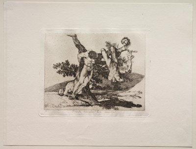The Horrors of War: En heroisk bragd! Med døde menn!. av Francisco de Goya