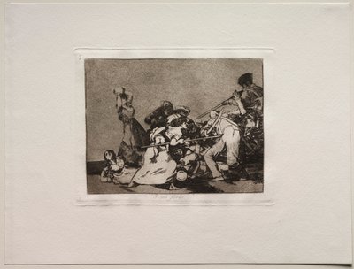 The Horrors of War: Og de er som ville dyr. av Francisco de Goya