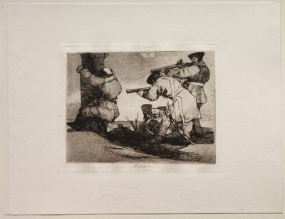 The Horrors of War: Barbarians! av Francisco de Goya