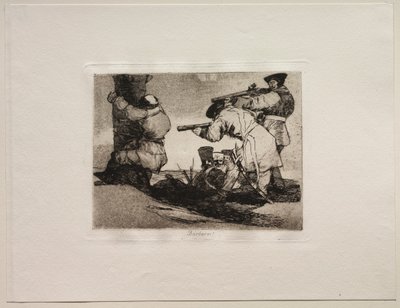 The Horrors of War: Barbarians!. av Francisco de Goya