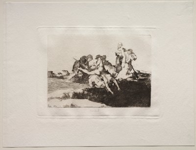 The Horrors of War: Charity, 1810. av Francisco de Goya