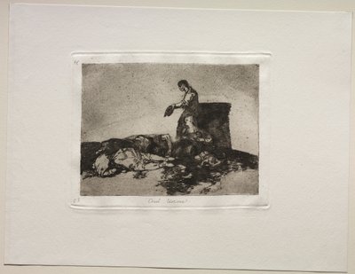 The Horrors of War: Cruel Tale of Woe. av Francisco de Goya