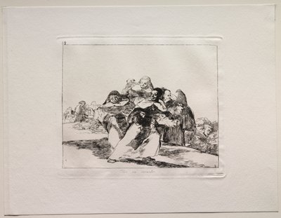 The Horrors of War: Everything is Topsy-Turvy av Francisco de Goya