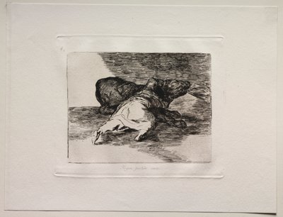 The Horrors of War: Han får noe ut av det. av Francisco de Goya