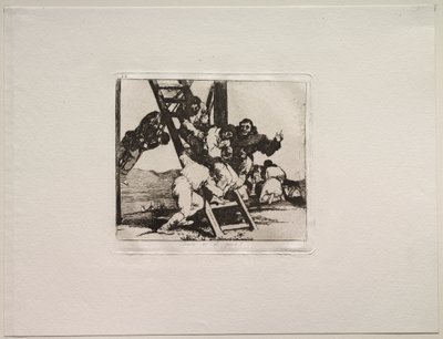 The Horrors of War: Det er et vanskelig steg! av Francisco de Goya