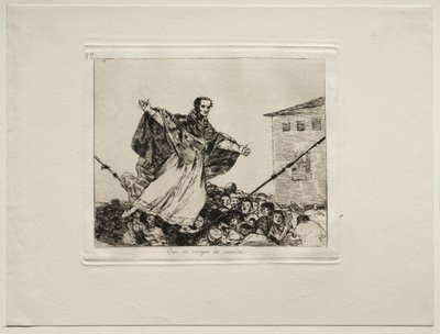 The Horrors of War: May the Cord Break. av Francisco de Goya