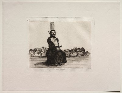 The Horrors of War: På grunn av en kniv av Francisco de Goya
