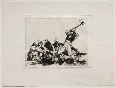 The Horrors of War: The Same. av Francisco de Goya